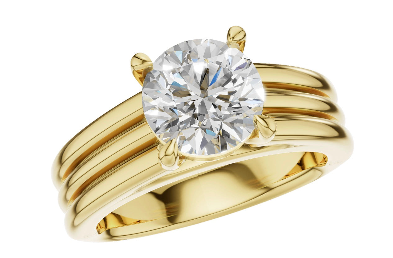 Diamond Semi-Mount Ring