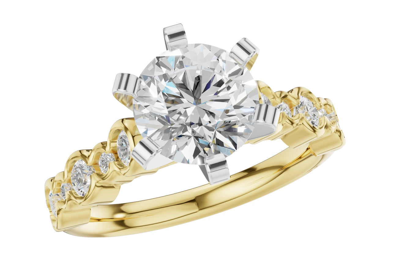 Diamond Semi-Mount Ring