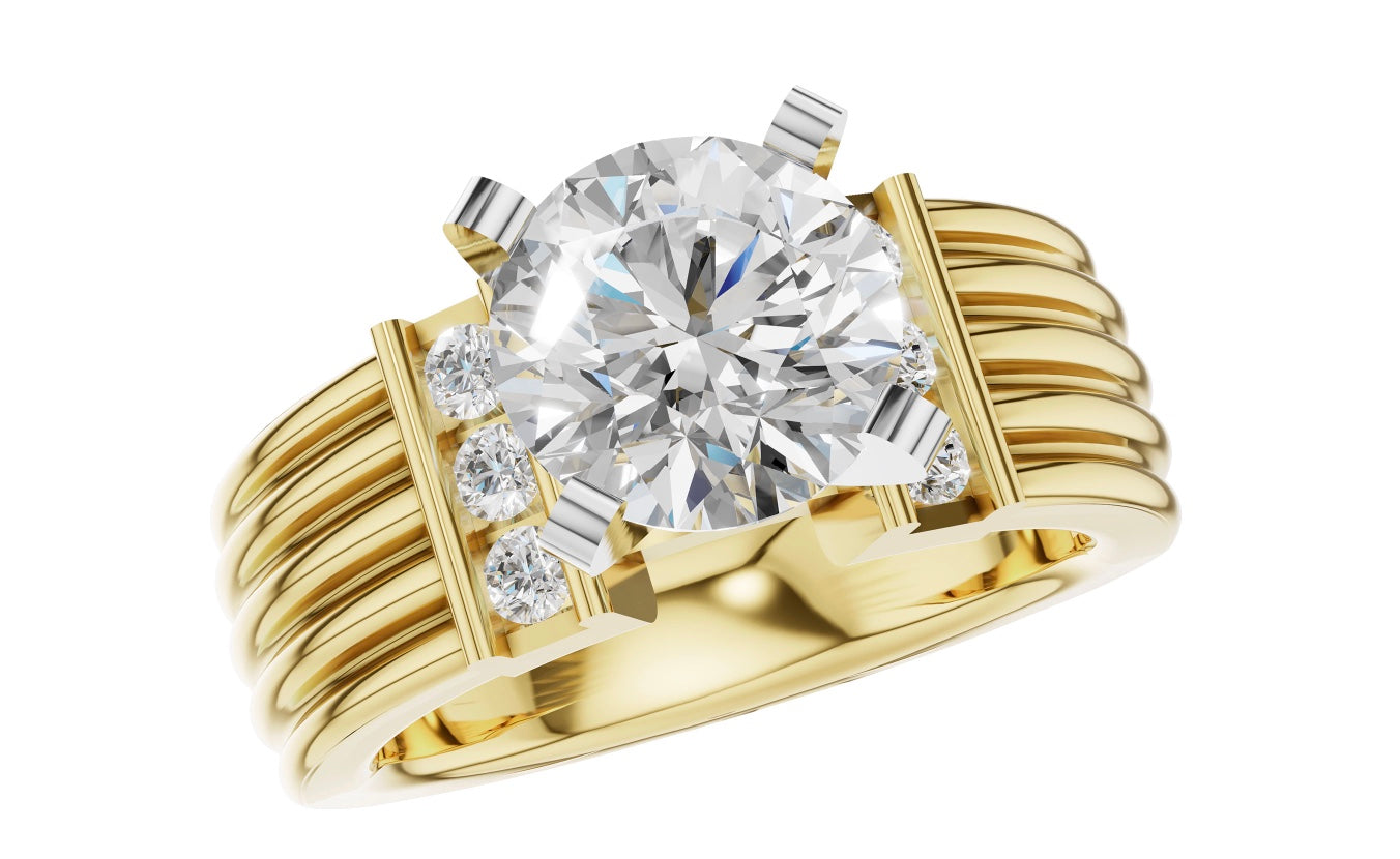 Diamond Semi-Mount Ring