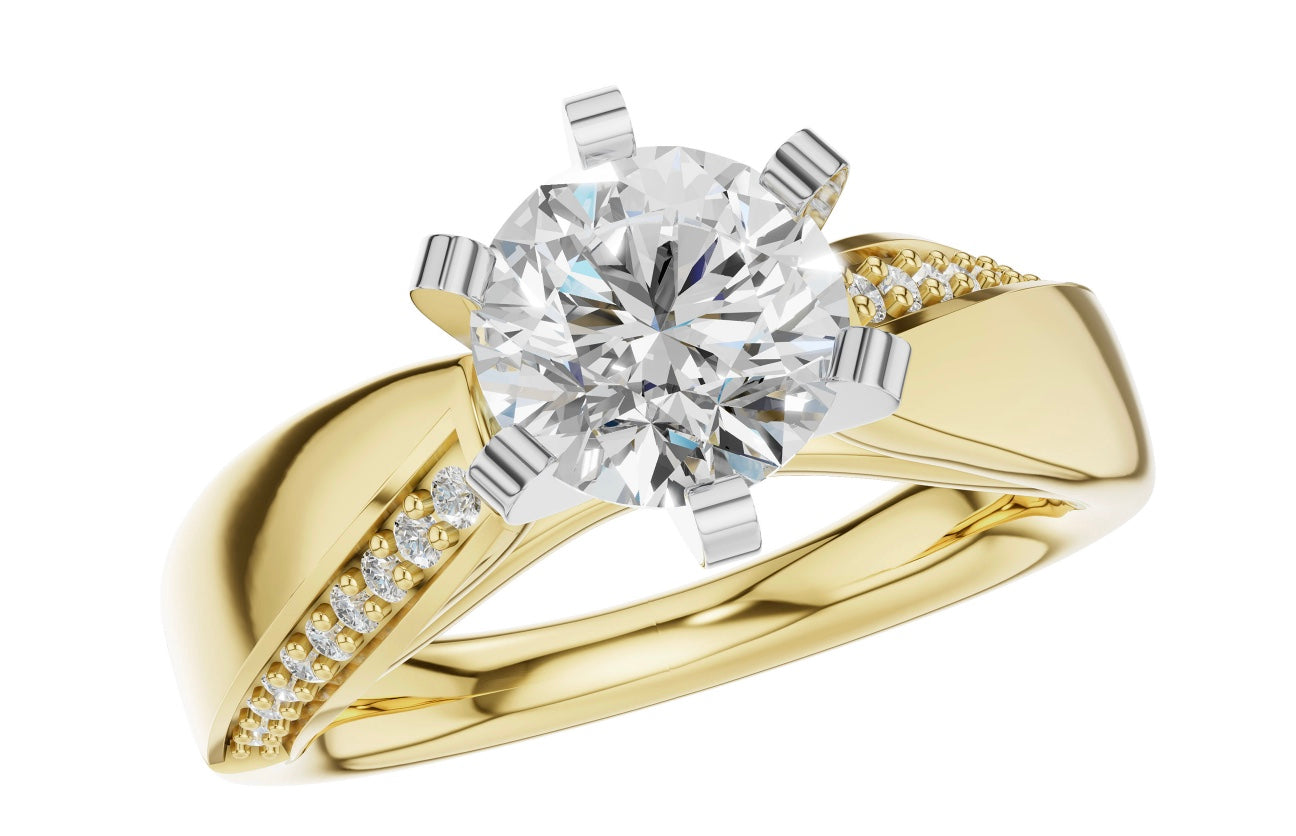 Diamond Semi-Mount Ring