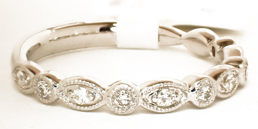 Diamond Wedding Bands  -  Women'