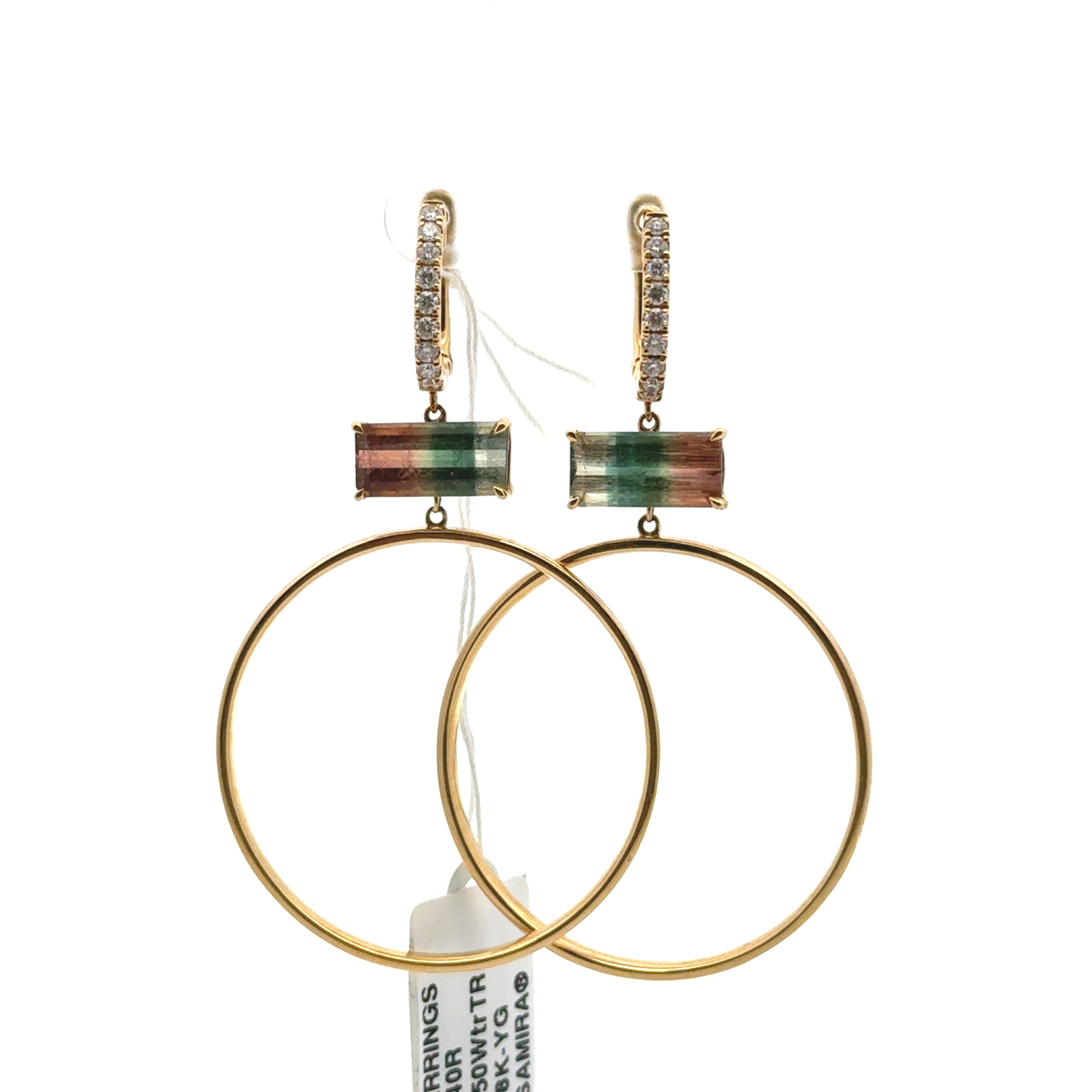 Colored Stone Earring