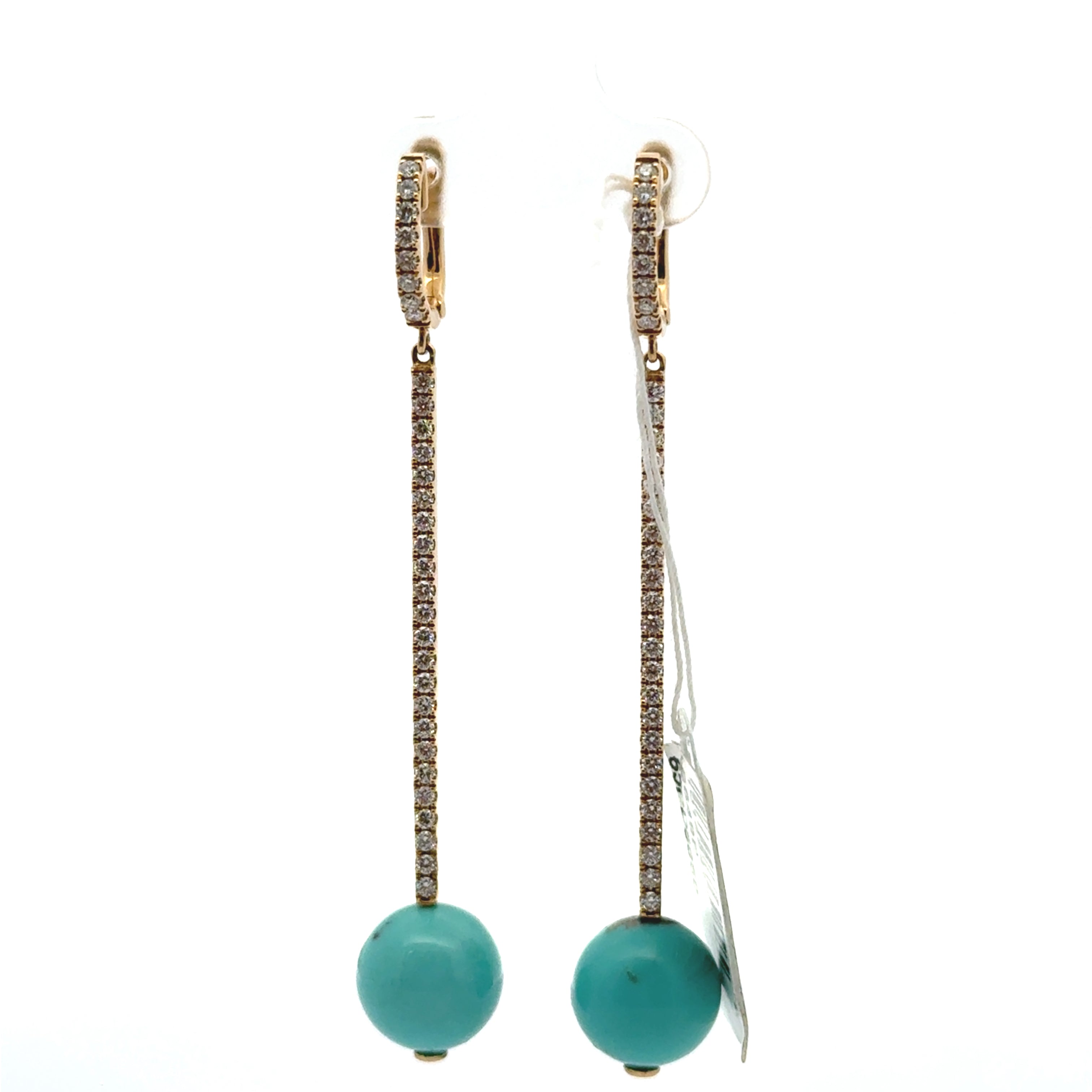 Colored Stone Earring