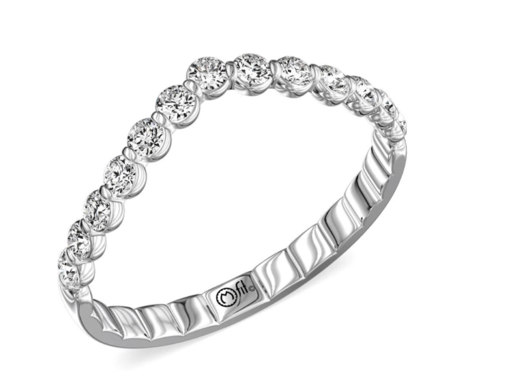 Diamond Wedding Bands  -  Women'