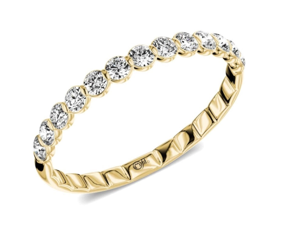 Diamond Wedding Bands  -  Women'