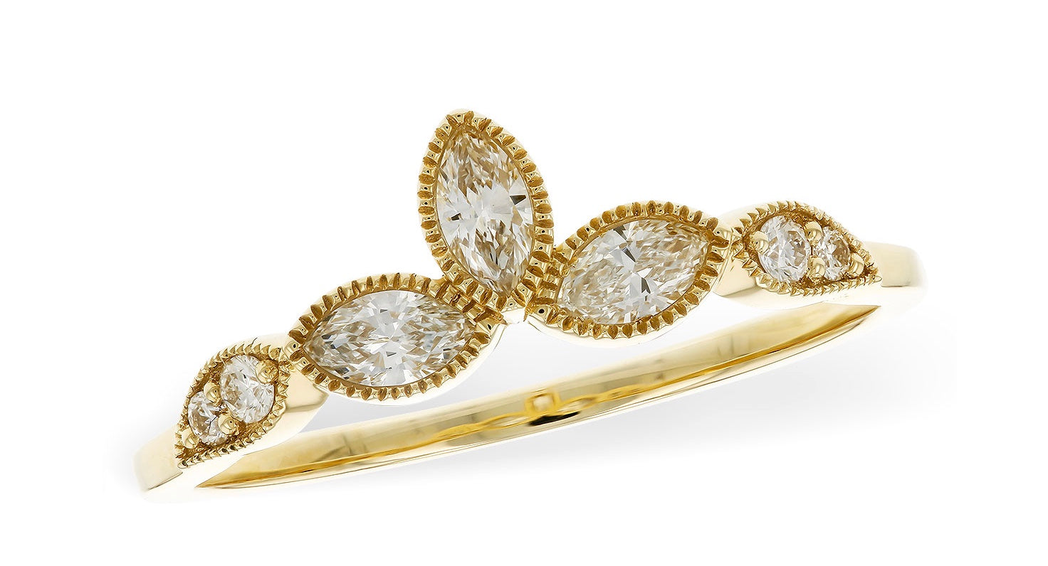 Diamond Wedding Bands  -  Women'