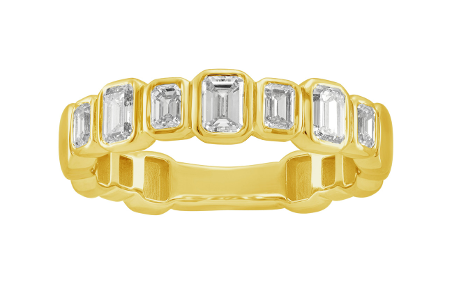 Diamond Wedding Bands  -  Women'