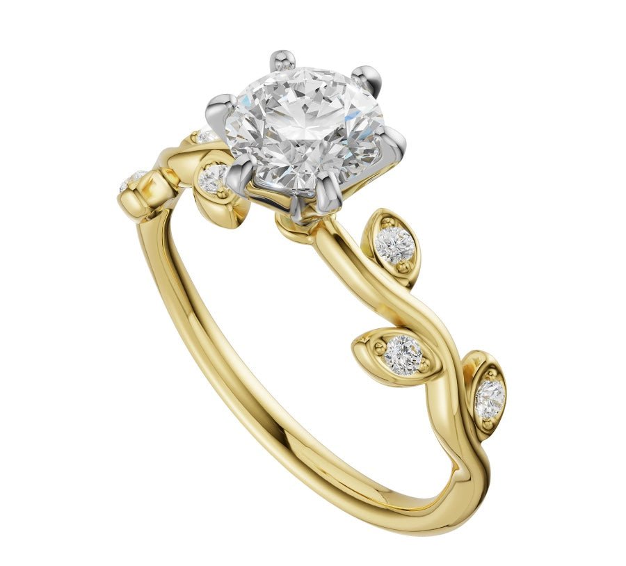 Diamond Semi-Mount Ring