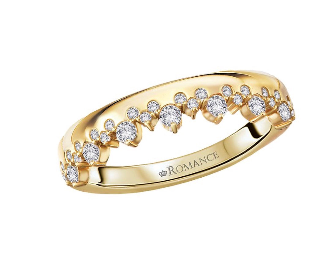 Diamond Wedding Bands  -  Women'