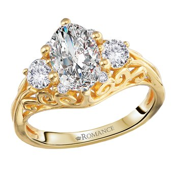 Diamond Semi-Mount Ring