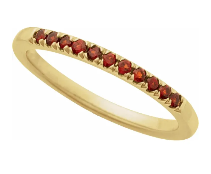Colored Stone Rings  -  Women'