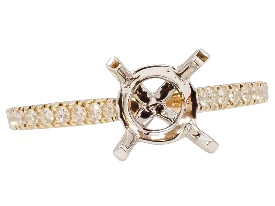 Diamond Semi-Mount Ring
