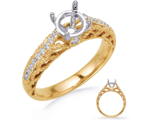 Diamond Semi-Mount Ring