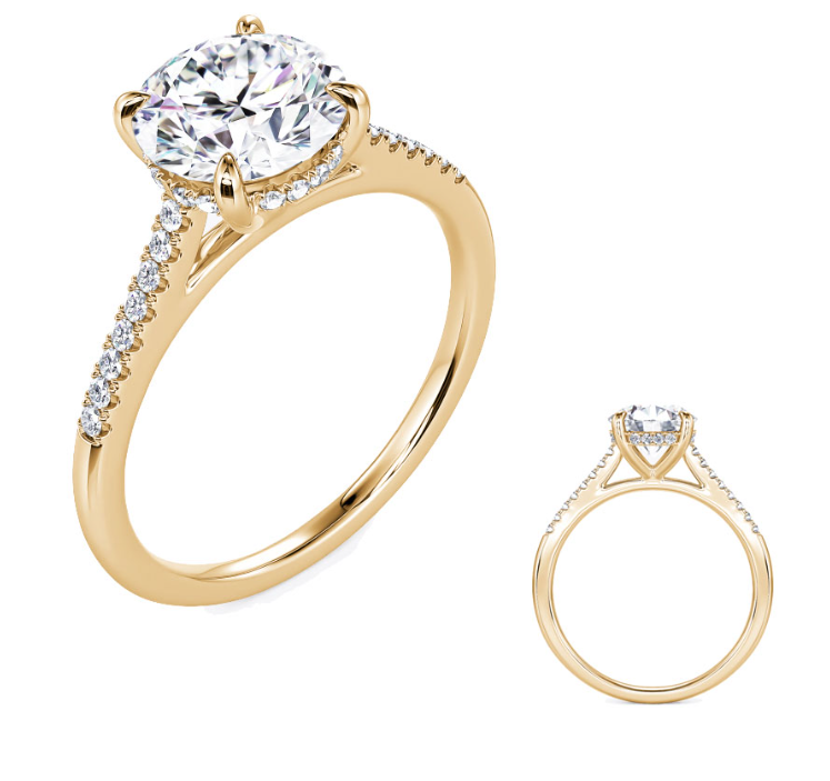 Diamond Semi-Mount Ring