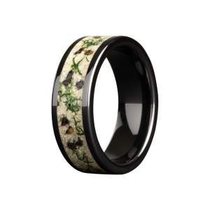 Precious Metal (No Stones) Wedding Bands  -  Men'