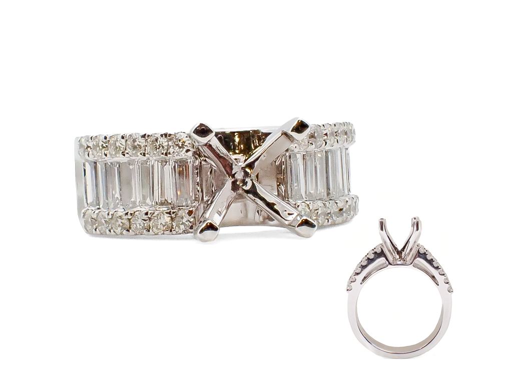 Diamond Semi-Mount Ring