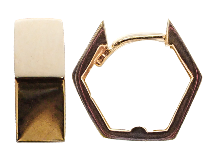 Precious Metal (No Stones) Earring