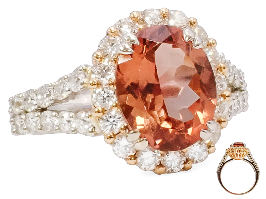 Colored Stone Rings  -  Women'