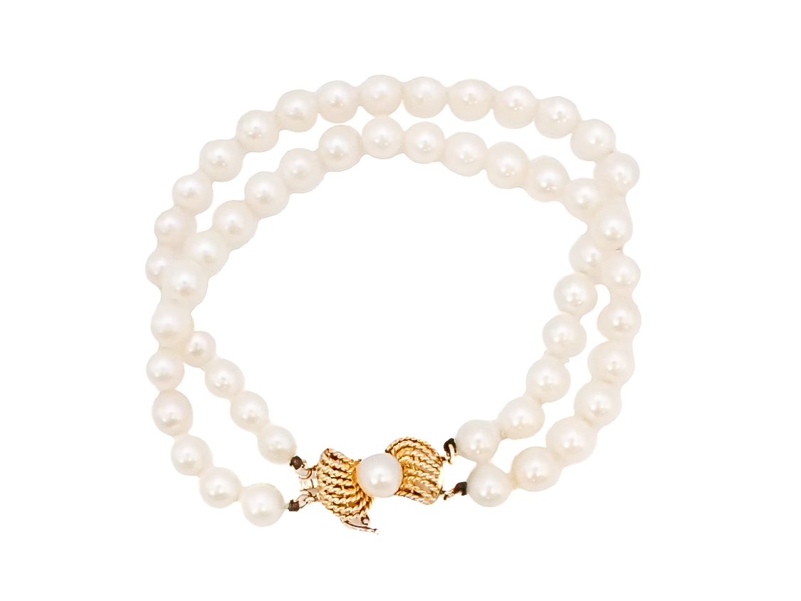 DOUBLE PEARL BRACELET