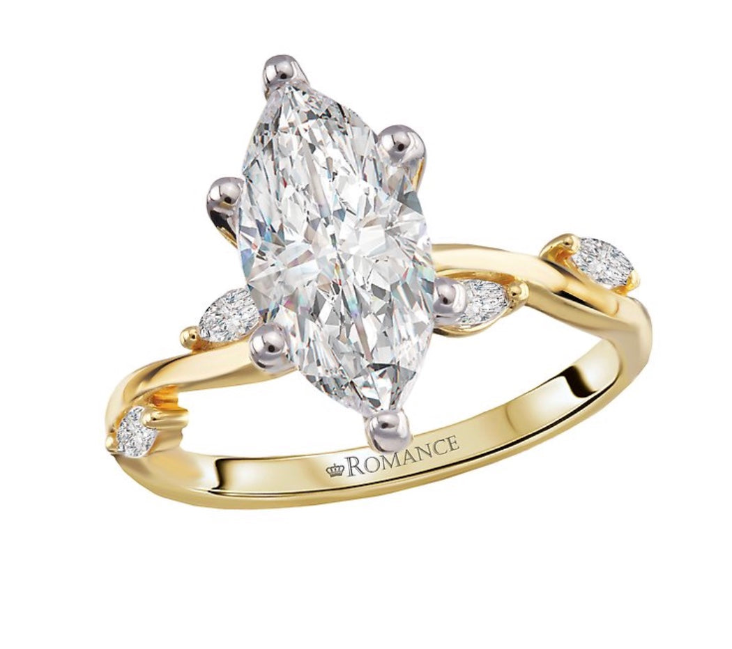 Diamond Semi-Mount Ring