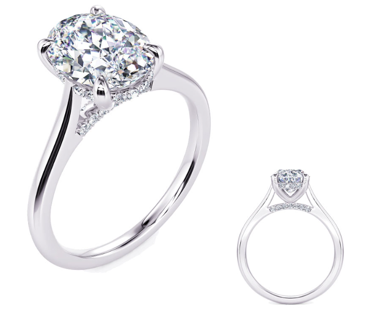 Diamond Semi-Mount Ring