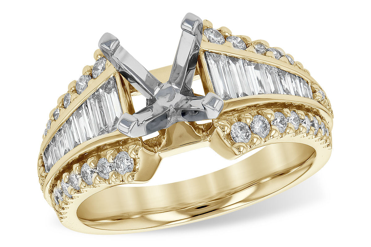 14 Karat Yellow Semi-Mounting