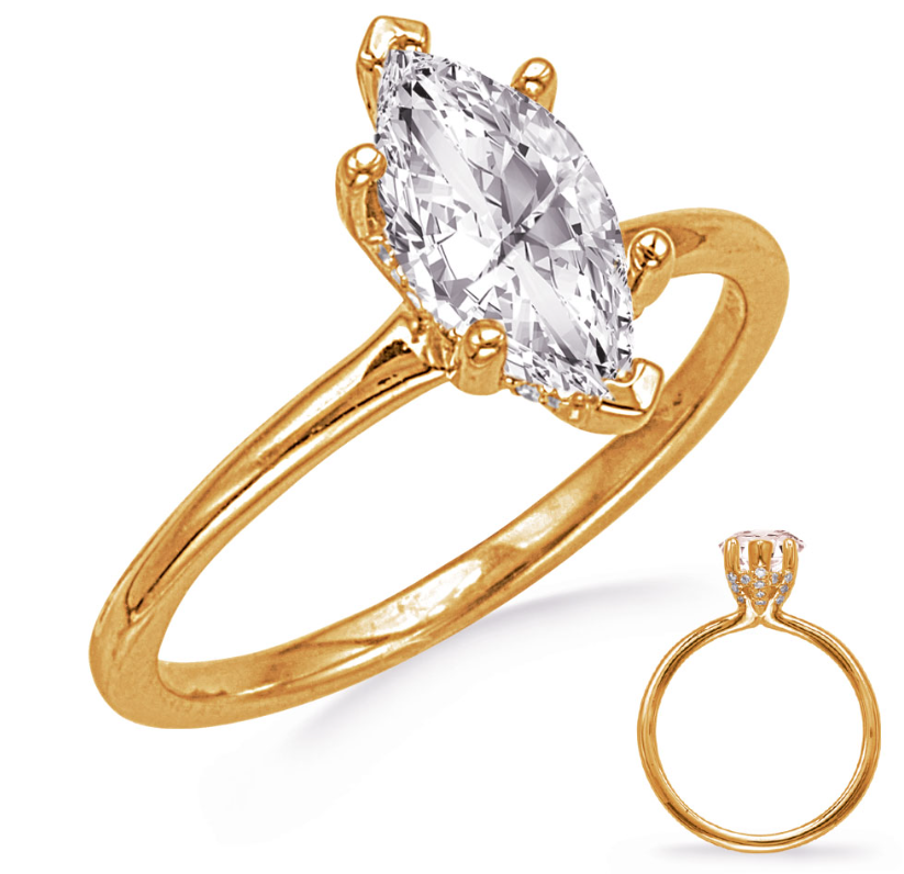 Diamond Semi-Mount Ring