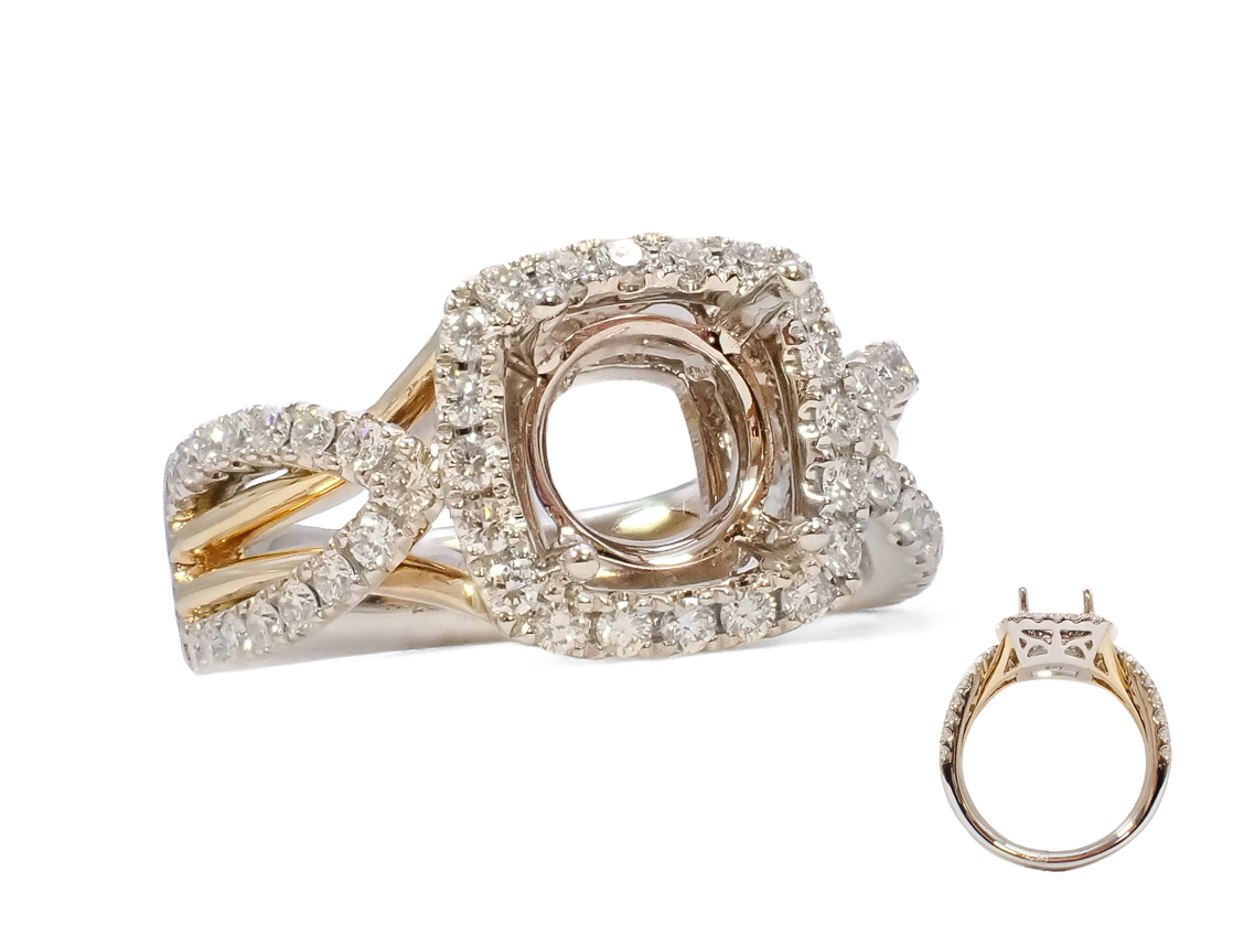 Diamond Semi-Mount Ring