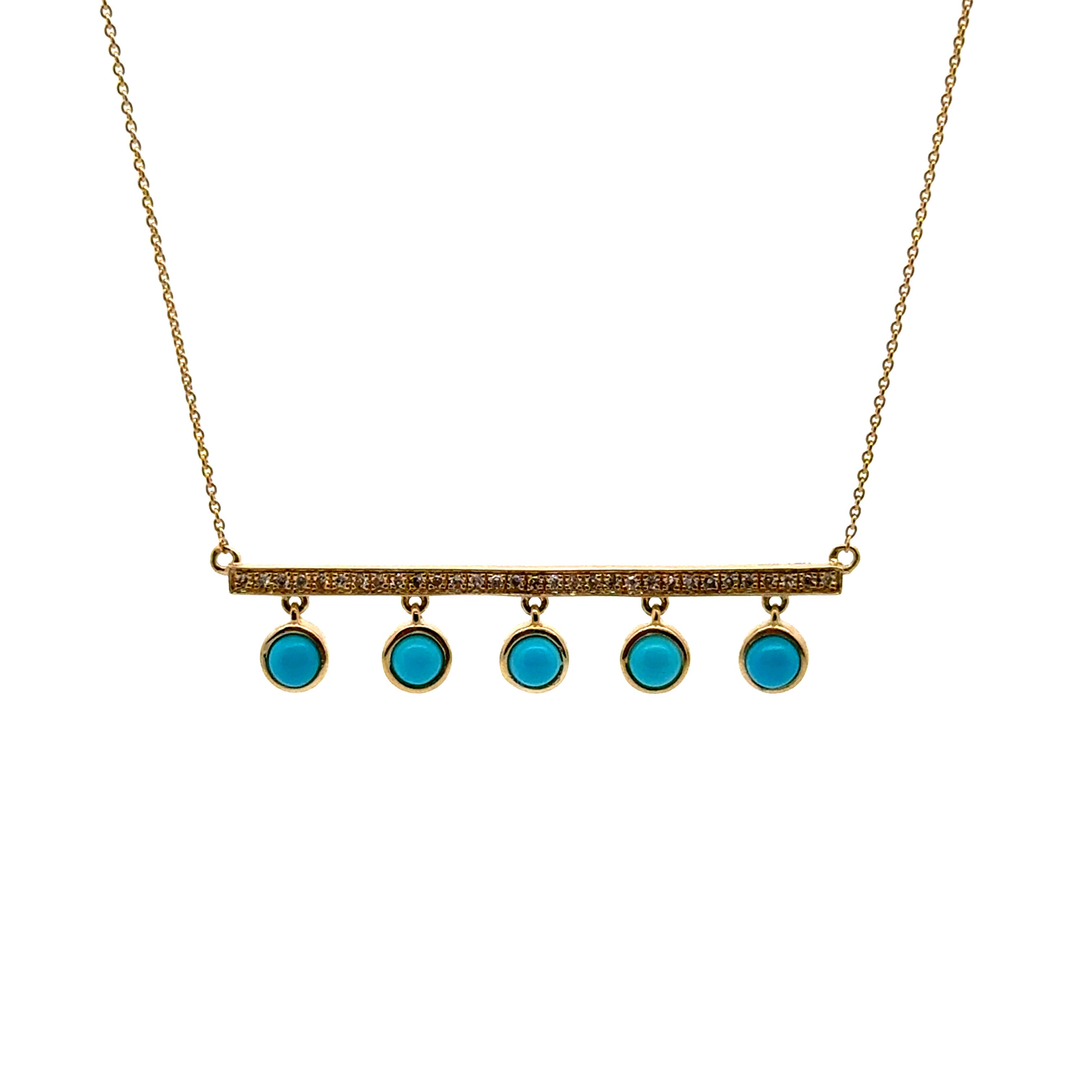 Colored Stone Necklace