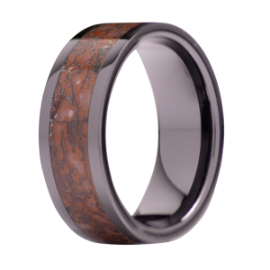 Precious Metal (No Stones) Wedding Bands  -  Men'