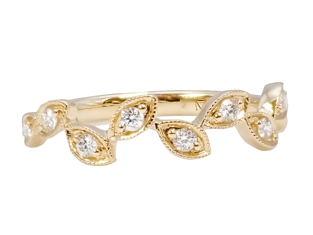 Diamond Wedding Bands  -  Women'